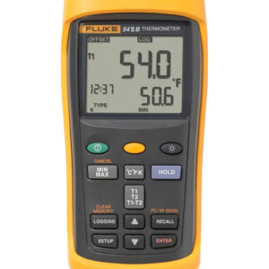 Fluke-54-II Dual Input Thermometer W/USB Recording (INTL VERSION)